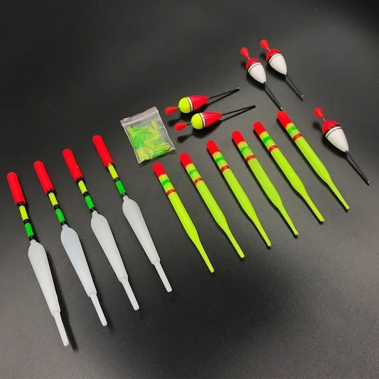 Set de 15 Flotteurs de Pêche – Multitailles